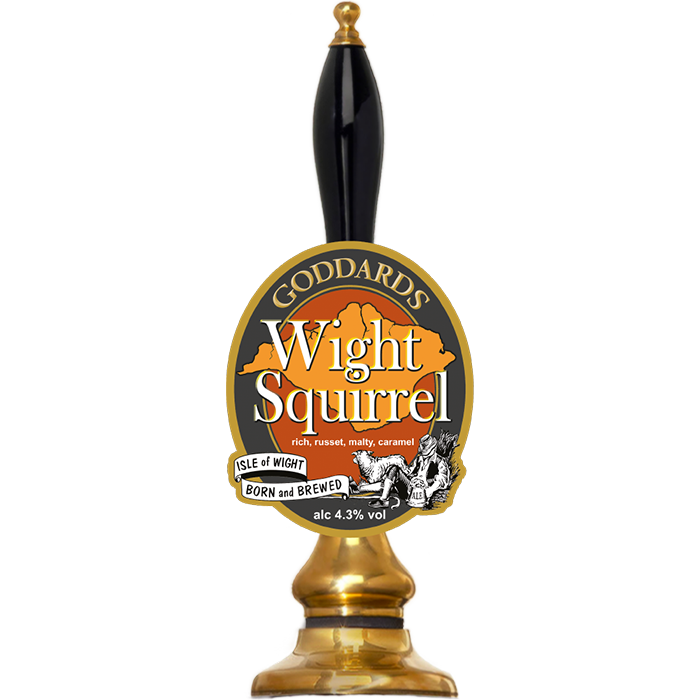 Goddards Brewery - Wight Squirrel Pump